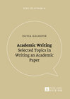 Buchcover Academic Writing