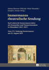 Buchcover Immermanns «theatralische Sendung»