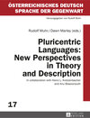 Buchcover Pluricentric Languages: New Perspectives in Theory and Description