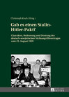 Buchcover Gab es einen Stalin-Hitler-Pakt?
