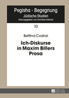 Buchcover Ich-Diskurse in Maxim Billers Prosa