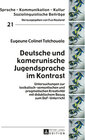 Buchcover Deutsche und kamerunische Jugendsprache im Kontrast