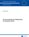 Buchcover Die Souveränität der Gliedstaaten im Deutschen Bund