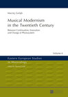 Buchcover Musical Modernism in the Twentieth Century