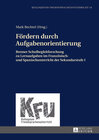 Buchcover Fördern durch Aufgabenorientierung