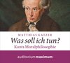 Buchcover Was soll ich tun?
