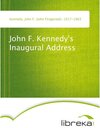 Buchcover John F. Kennedy's Inaugural Address