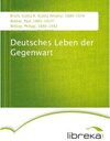 Buchcover Deutsches Leben der Gegenwart