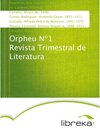 Buchcover Orpheu Nº1 Revista Trimestral de Literatura