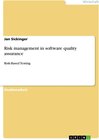Buchcover Risk management in software quality assurance