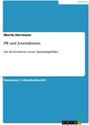 Buchcover PR und Journalismus
