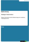Buchcover Multiple Modernities