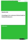 Buchcover Grundlagen der modernen Heiztechnik für Einfamilienhäusern
