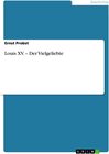 Buchcover Louis XV. – Der Vielgeliebte