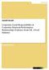 Buchcover Corporate Social Responsibility & Corporate Financial Performance Relationship: Evidence from UK´s Food Industry