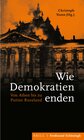 Buchcover Wie Demokratien enden
