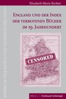 Buchcover England und der Index der verbotenen Bücher im 19. Jahrhundert