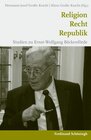 Buchcover Religion - Recht - Republik