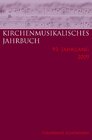 Buchcover Kirchenmusikalisches Jahrbuch