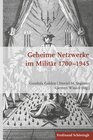 Buchcover Geheime Netzwerke im Militär 1700–1945