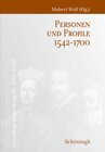 Buchcover Personen und Profile 1542-1700