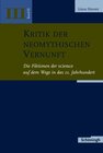 Buchcover Kritik der neomythischen Vernunft