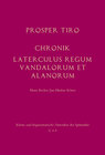 Buchcover Chronik - Laterculus regum Vandalorum et Alanorum