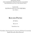 Buchcover Kölner Papyri (P. Köln) Band 14