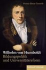Buchcover Wilhelm von Humboldt