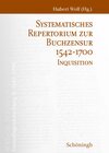 Buchcover Systematisches Repertorium zur Buchzensur 1542–1700