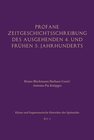 Buchcover Profane Zeitgeschichtsschreibung des ausgehenden 4. und frühen 5. Jahrhunderts