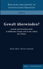 Buchcover Gewalt überwinden?