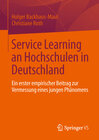 Buchcover Service Learning an Hochschulen in Deutschland