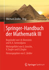Buchcover Springer-Handbuch der Mathematik III