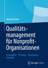 Buchcover Qualitätsmanagement für Nonprofit-Organisationen