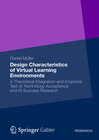 Buchcover Design Characteristics of Virtual Learning Environments