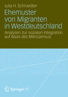 Buchcover Ehemuster von Migranten in Westdeutschland