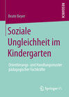 Buchcover Soziale Ungleichheit im Kindergarten