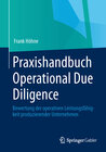 Buchcover Praxishandbuch Operational Due Diligence