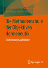 Buchcover Die Methodenschule der Objektiven Hermeneutik