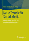 Buchcover Neue Trends für Social Media