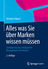 Buchcover Alles was Sie über Marken wissen müssen