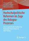 Buchcover Hochschulpolitische Reformen im Zuge des Bologna-Prozesses