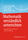 Buchcover Mathematik verständlich unterrichten