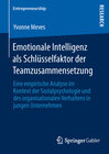 Buchcover Emotionale Intelligenz als Schlüsselfaktor der Teamzusammensetzung