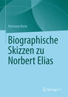 Buchcover Biographische Skizzen zu Norbert Elias