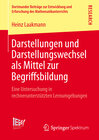 Buchcover Darstellungen und Darstellungswechsel als Mittel zur Begriffsbildung