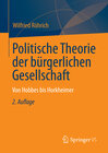 Buchcover Politische Theorien zur bürgerlichen Gesellschaft