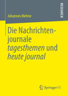 Buchcover Die Nachrichtenjournale tagesthemen und heute journal