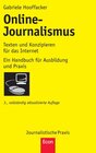 Buchcover Online-Journalismus